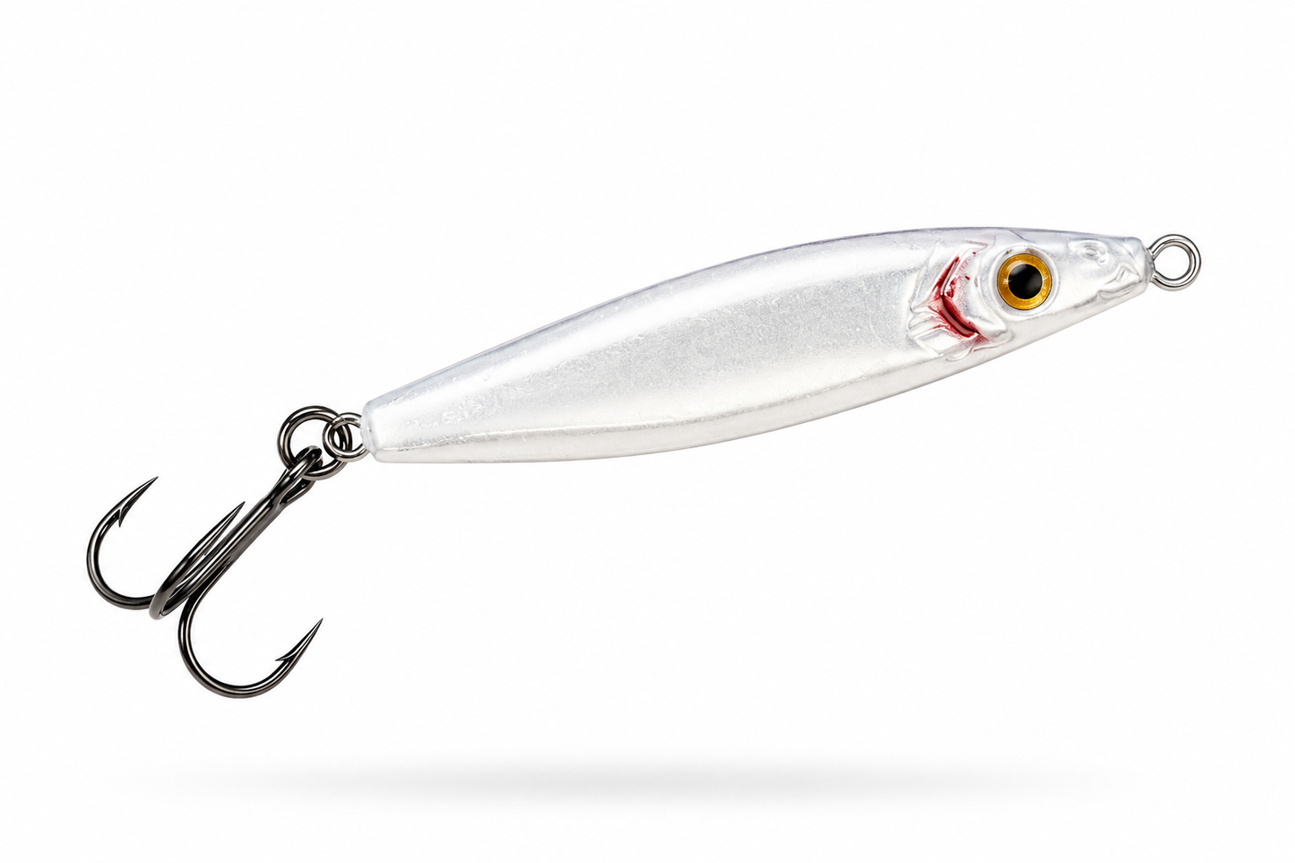 Carolina Ambush Baits 3" Drop Jig 1 oz. – Bright White