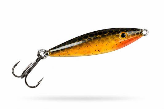 Carolina Ambush Yellow Perch Drop Jig – 2" Vertical - 1/2oz.