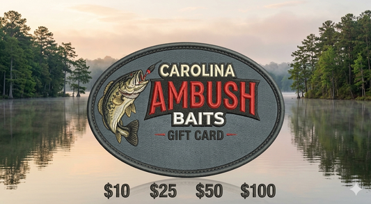 Carolina Ambush Baits Gift Card – The Perfect Gift for Anglers